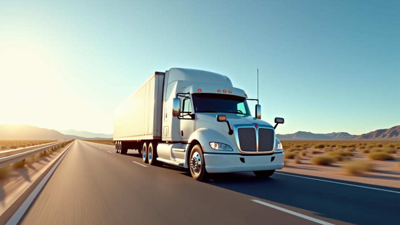 Mandujano Transportation FTL semi-truck on open highway