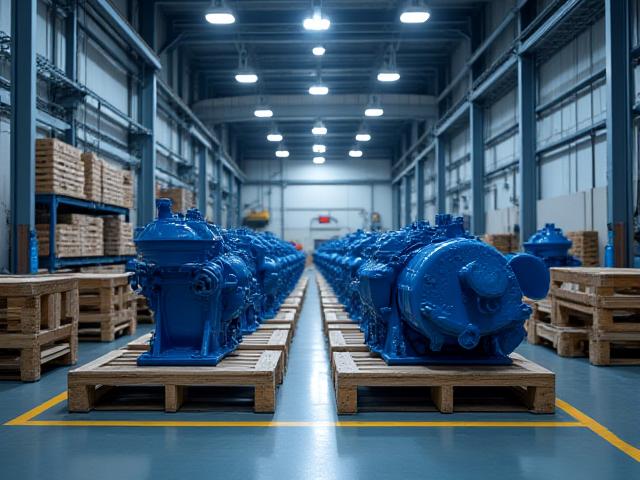 Industrial manufacturing facility logistics