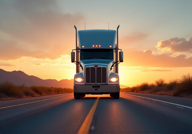 Big rig tractor-trailer for large scale expedited logistics