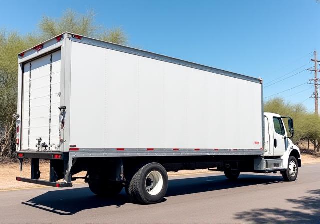 26ft straight truck for palletized expedited freight in Arizona