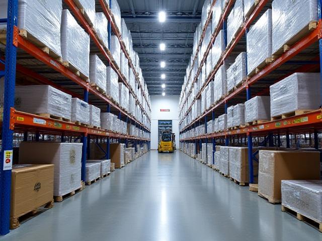 Mandujano Transportation strategically located Phoenix warehouse interior